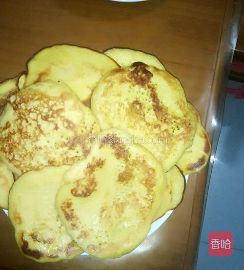 奶香玉米面饼