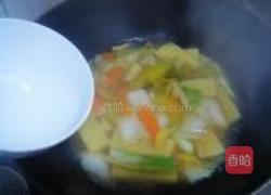 潮洲酸菜烩米豆腐的做法图解6
