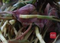 腊味鱼腥草的做法图解1