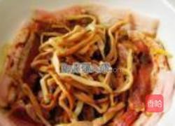 黄花菜扣肉的做法图解6