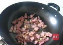腊肉豌豆煲仔饭的做法图解8