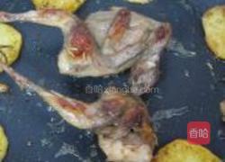 香煎迷迭香鹌鹑的做法图解6