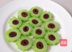 果丹皮酿苦瓜的做法图解5