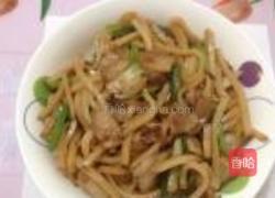 五花肉炒大头菜的做法图解13