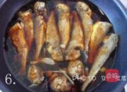 小黄鱼烧年糕的做法图解6
