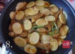小黄鱼烧年糕的做法图解8