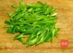 青椒炒豆皮的做法图解4