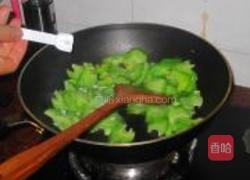 豆豉鲮鱼炒苦瓜的做法图解6