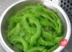 老干妈拌苦瓜的做法图解4
