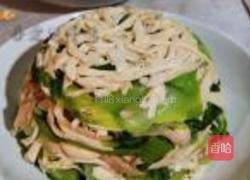 千层芥菜鸡丝的做法图解17