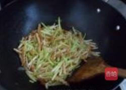 韭黄炒香干的做法图解7