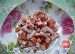 豌豆米炒鸡蛋的做法图解3