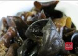 莴笋干炒木耳的做法图解2