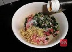 双菇肉糜百叶包的做法图解4