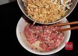 双菇肉糜百叶包的做法图解6