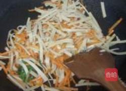 虾仁炒三素的做法图解10