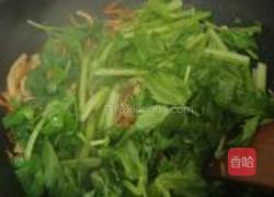 虾仁炒三素的做法图解14