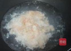 虾仁炒三素的做法图解5
