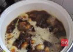 虎皮鹌鹑蛋烧肉的做法图解13