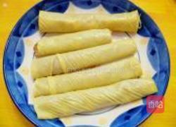 蝉衣肉卷的做法图解5