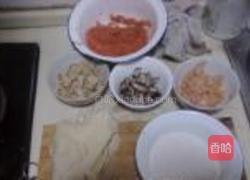 炸菜卷的做法图解1