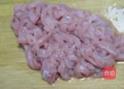 鲜菇肉丝茄汁面的做法图解1