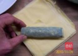 荠菜鲜肉百叶包的做法图解11