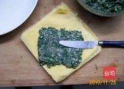 荠菜鲜肉百叶包的做法图解8