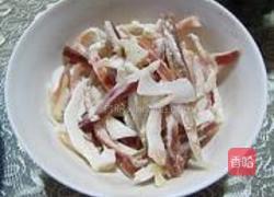 芦蒿炒咸肉的做法图解2