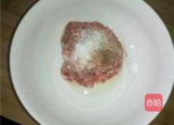 包菜肉末蒸蛋的做法图解3
