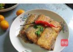 煎咸带鱼的做法图解5