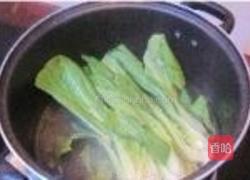 香菇油菜的做法图解4