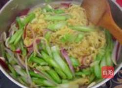 青菜炒豆皮丝的做法图解5