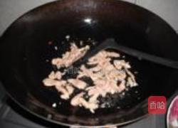黄豆酱甜椒扁豆角炒肉的做法图解6