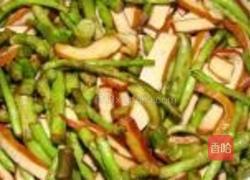 芦蒿炒干子的做法图解6