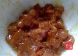 肉末香干炒毛豆的做法图解2