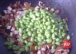 肉末香干炒毛豆的做法图解7