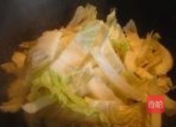虾米炒大白菜的做法图解3