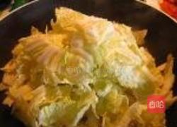 虾米炒大白菜的做法图解4