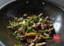 青椒炒鸭胗的做法图解5