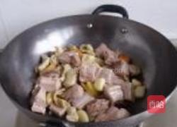 排骨毛豆炖面筋的做法图解6