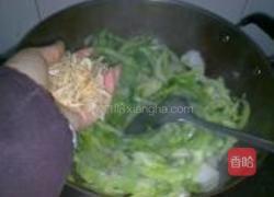 虾米芥菜的做法图解4