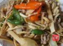 娃娃菜百叶肉丝的做法图解8