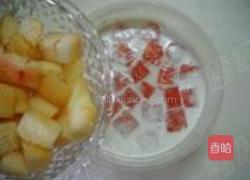 椰香西米水果捞的做法图解7