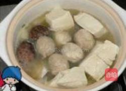 丸子冻豆腐粉条煲的做法图解2
