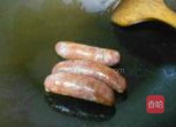 香煎香肠的做法图解4