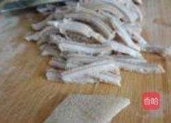 青椒牛肚梁的做法图解2