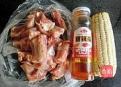 甜辣玉米排骨的做法图解1
