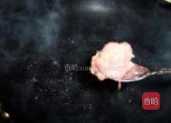 苦瓜汆丸子的做法图解4
