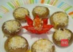 芝士焗鲜蘑菇的做法图解10